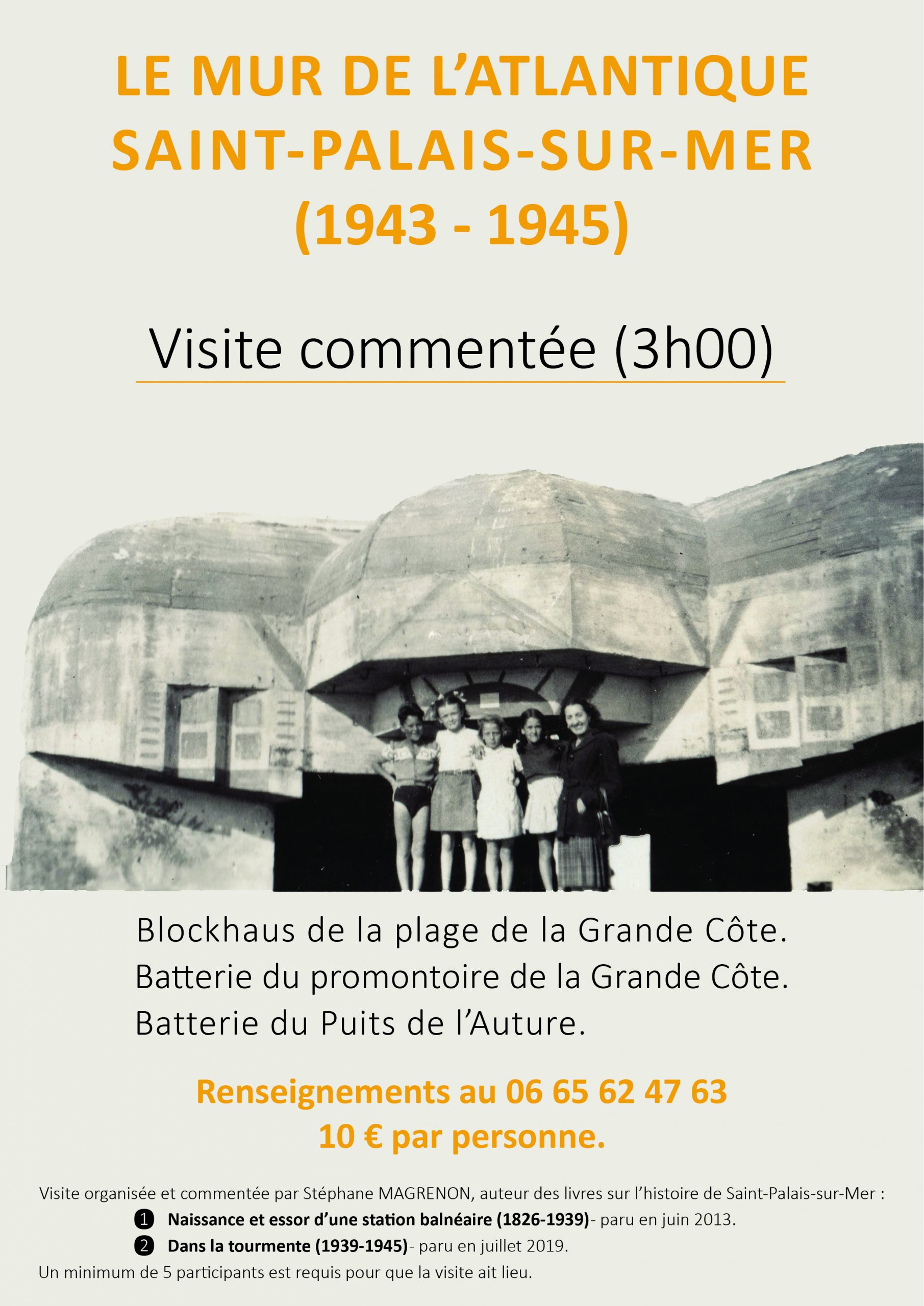 Affiche mur de l'Atlantique